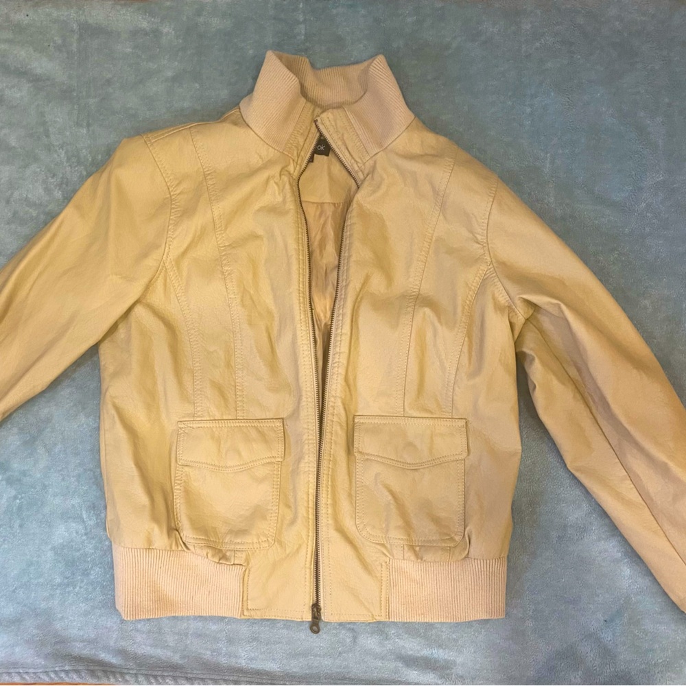Ladies’ New Look Faux Leather Jacket 1X